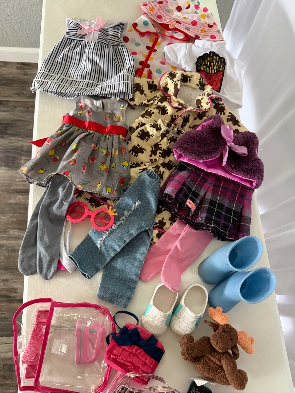 4 Our generation outfits and extras not everything is pictured - Picture 2 of 15